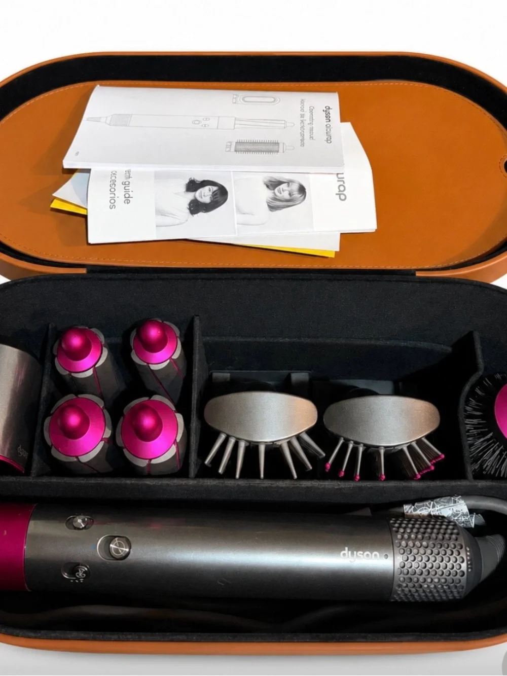 Dyson Multi-Attachment Styling Set in Pink and Silver